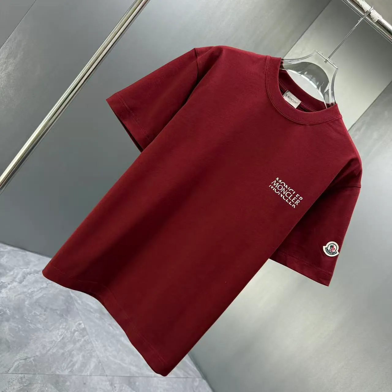 MONCL* * 2026 New Arrival T logo ：Black White Dark Blue Sizes：S M L XL XXL